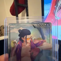 Smoker OP10-001 Alternate Alt Art Leader Parallel One Piece Card Game TCG NM - Image 2