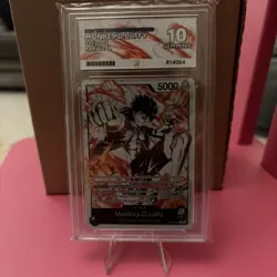 ✨2024 Monkey D. Luffy ST13-003 Alt Art Leader Ace 10 ✨ - Image 3