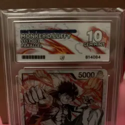 ✨2024 Monkey D. Luffy ST13-003 Alt Art Leader Ace 10 ✨ - Image 4
