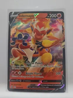 Infernape V SWSH252 SWSH: Sword & Shield Promo Cards Holo - Image 1