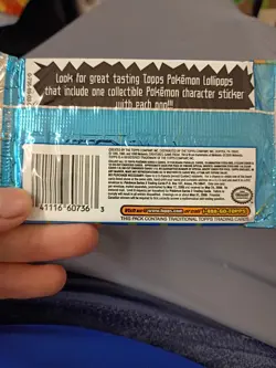 Topps Pokemon Series 2 8 Trading Cards Including 1 Foil Card Factory Sealed - Image 2