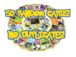 Pokemon Cards: Random 50 Card Lot from ALL Series (WOTC included) NO DUPLICATES! - Image 1