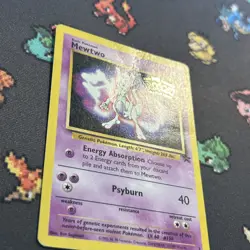 Mewtwo Promo 3 PL -Vintage Rare Pokemon Card- Black Star Promo (8q) - Image 4