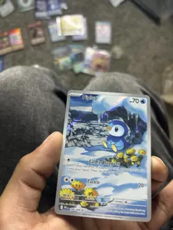 Pokemon Piplup 098/094 Me02: Phantasmal Flames Illustration Rare Holo Card - Image 4