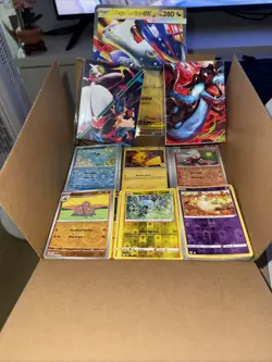 Pokemon Bulk Box 7.7 Pounds (all English, no energy, trainer, code card) - Image 1
