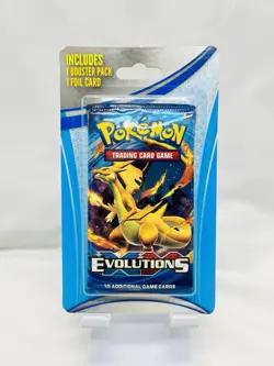 Pokemon TCG XY Evolutions Booster Pack 10 Cards Sealed Charizard Art - Image 1