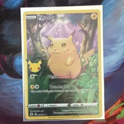 Pokemon TCG Fat Pikachu Full Art Celebrations Card 005/025 Near Mint/Mint - Image 1