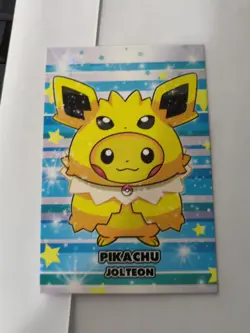 Pokemon 2024 Peru Card Database Attacks Gen 2 Poncho Pikachu Jolteon - Image 1