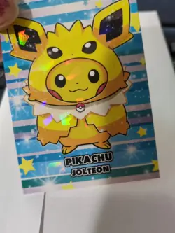 Pokemon 2024 Peru Card Database Attacks Gen 2 Poncho Pikachu Jolteon - Image 2