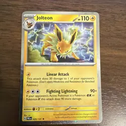 Pokemon Prismatic Evolutions Costco Mini Tin Cosmos Promo Cards Set of 8 - NM - Image 3