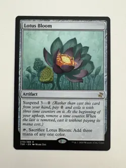 Lotus Bloom MTG Magic the Gathering Card NM Near Mint TSR - Image 1