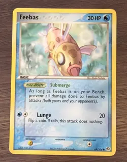 Pokemon Card - Emerald 49/106 - FEEBAS (common) - NM+ - Image 1