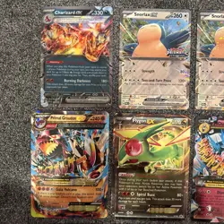 Pokemon EX *JUMBO* Card Lot - 12 Oversized Cards Big Charizard Primal Groudon EX - Image 2