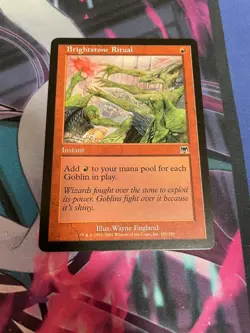 MTG - BRIGHTSTONE RITUAL - COMMON - ONSLAUGHT - LP - Image 1