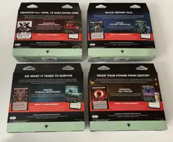 Magic The Gathering Duskmourn House of Horror Commander Deck Set of 4 New Sealed - Image 2