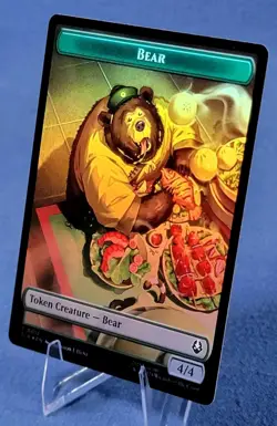 Food / Bear Token Foil NM MTG Avatar The Last Airbender - Image 1