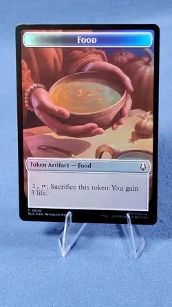 Food / Bear Token Foil NM MTG Avatar The Last Airbender - Image 3