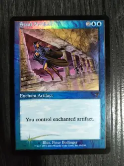 Steal Artifact Seventh Edition Foil LP MTG Magic the Gathering - Image 1