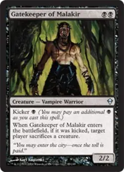4x Gatekeeper of Malakir NM-Mint, English Zendikar MTG Magic - Image 1