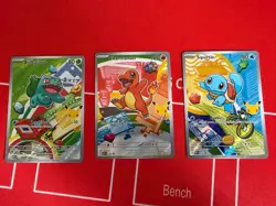 Pokemon TCG First Partner Illustration Collection Series 1 Kanto GEN 1 Starters - Image 1