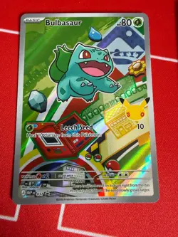 Pokemon TCG First Partner Illustration Collection Series 1 Kanto GEN 1 Starters - Image 3