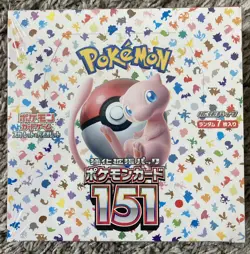 POKEMON SCARLET VIOLET 151 BOOSTER BOX (FACTORY SEALED) JAPANESE - Image 1