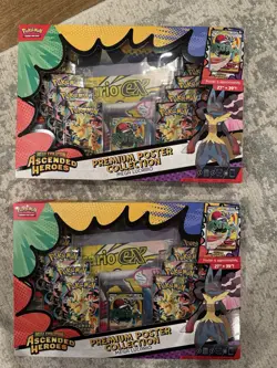 LOT OF 2 Pokemon Ascended Heroes Premium Poster Collection Gardevoir New - Image 1