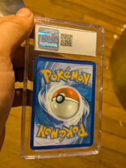 2008 Pokemon Stormfront 50/100 Shelgon Reverse Holo CGC 9.5 MINT+ - Image 3