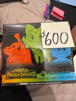 Paldea Evolved Pokemon Center Scarlet & Violet Elite Trainer Box-ETB - Pokemon - Image 1