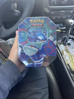 2015 Pokemon XY TCG Legends Of Hoenn Tin Kyogre EX New Sealed - Image 1