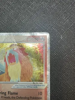 Pokemon TCG Entei EX Holofoil Card Team Magma vs Team Aqua (91/95) DMG - Image 4