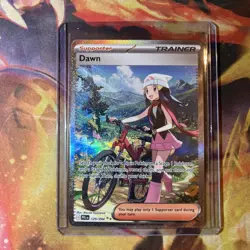 Pokemon Dawn 129/094 Phantasmal Flames Trainer Full Art Special Illustration NM - Image 1