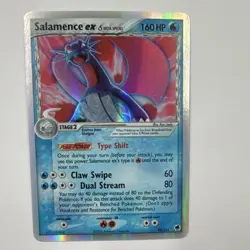 Pokemon Salamence ex EX Dragon Frontiers Ultra Rare Holo 98/101 English - Image 1