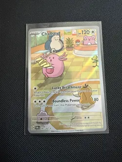 Pokemon TCG Chansey Illustration Twilight Masquerade - Image 1