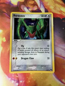 Rayquaza 3/17 MP-DMG Holo Rare POP Series 1 2004 Pokemon TCG - Image 1