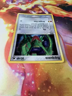 Rayquaza 3/17 MP-DMG Holo Rare POP Series 1 2004 Pokemon TCG - Image 3