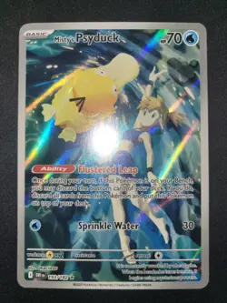 Pokemon Misty's Psyduck Sv10 Destined Rivals Illustration Rare Holo 193/182 - Image 2