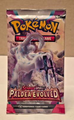 Pokemon TCG Scarlet & Violet Paldea Evolved booster pack nip - Image 1