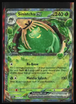 Sinistcha ex - 023/167 SV06: Twilight Masquerade - Pokemon TCG - NM - Image 1