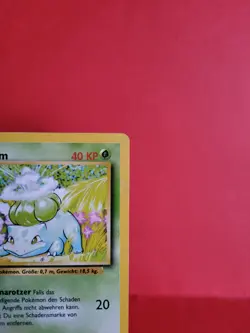 Pokemon Karten Sammlung - Starter Bisasam 44/102 1. Edition Base - VG-Excellent - Image 3