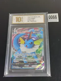 Pokemon TCG S-Chinese Sword & Shield CS4aC 027/132 RRR Vaporeon-Pyxis gold 10 - Image 1