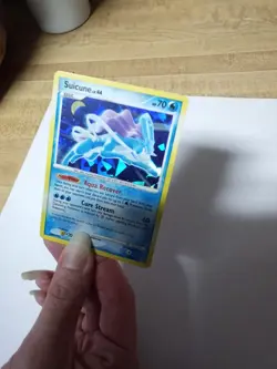 Suicune LV.44 19/132 - Cracked Ice Holo -Secret Wonders Rare Pokemon - Image 1