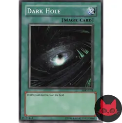 Yugioh Dark Hole SDK-E021 Common LP - Image 1