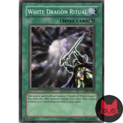 Yugioh White Dragon Ritual SKE-025 Common LP - Image 1