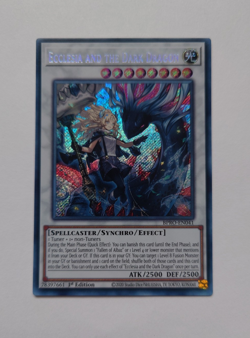 ECCLESIA AND THE DARK DRAGON BPRO-EN041 SECRET RARE YUGIOH *NEW & MINT* - Image 1