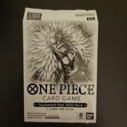 Bandai One Piece Card Game Tournament Pack 2025 Vol.4 English Pack - Image 1
