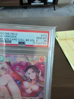 One Piece 2024 Boa Hancock Premium Card Collection ST03-013 Vol.2 PSA 10 - Image 2