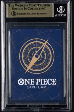 2022-24 One piece Promos #OP01016 Nami ALT ART Chinese Anniversary Blue BGS 10 - Image 2