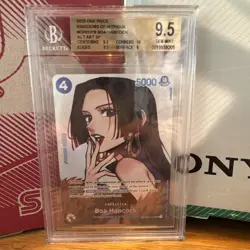 2023 ONE PIECE OP04-KINGDOMS OF INTRIGUE #078 BOA HANCOCK BGS 9.5 - Image 1