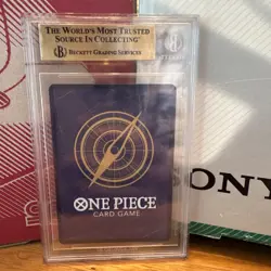 2023 ONE PIECE OP04-KINGDOMS OF INTRIGUE #078 BOA HANCOCK BGS 9.5 - Image 2